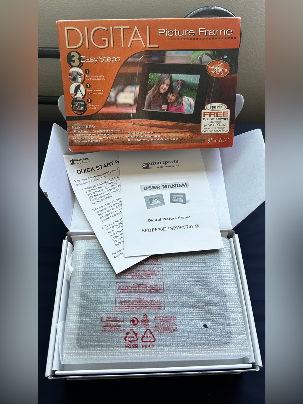 Digital Picture Frame – Orange